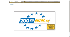 Desktop Screenshot of 200eu-autos.de